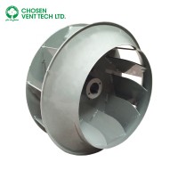 1400mm Chinese manufacturer for thresher machine blower machine alloy industrial backward curve centrifugal fan wheel  impeller